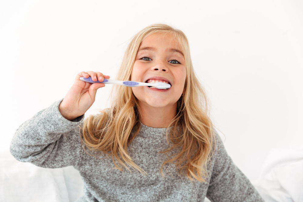 Jak na čištění dětských zubů