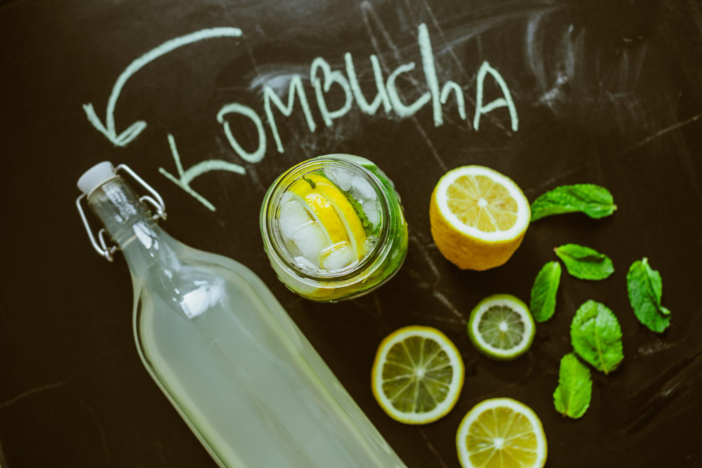 kombucha - kvašený nápoj